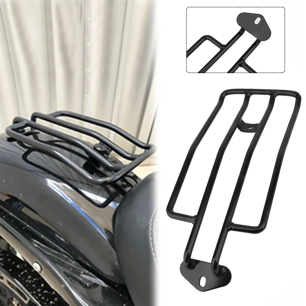 

Motorcycle Rear Fender Solo Seat Luggage Rack Support Shelf For Harley Sportster Iron XL883 XL1200 X48 Custom Roadster 1985-2003