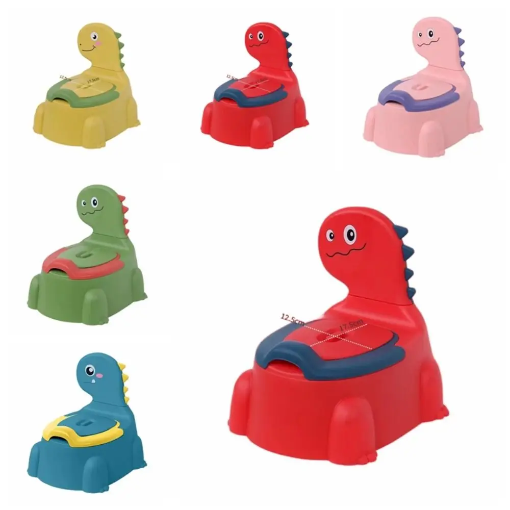 2024 Cartoon Dinosaur Baby Potty Cute Thickening Toilet Training Seat Plastic Removable Toilet Supplies.