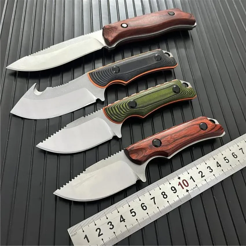 4 Models 15017 15002 Hidden Canyon Hunter Fixed Knife 8Cr13Mov Blade Wooden/G10 Handles Outdoor Camping Knives Survival EDC Tool