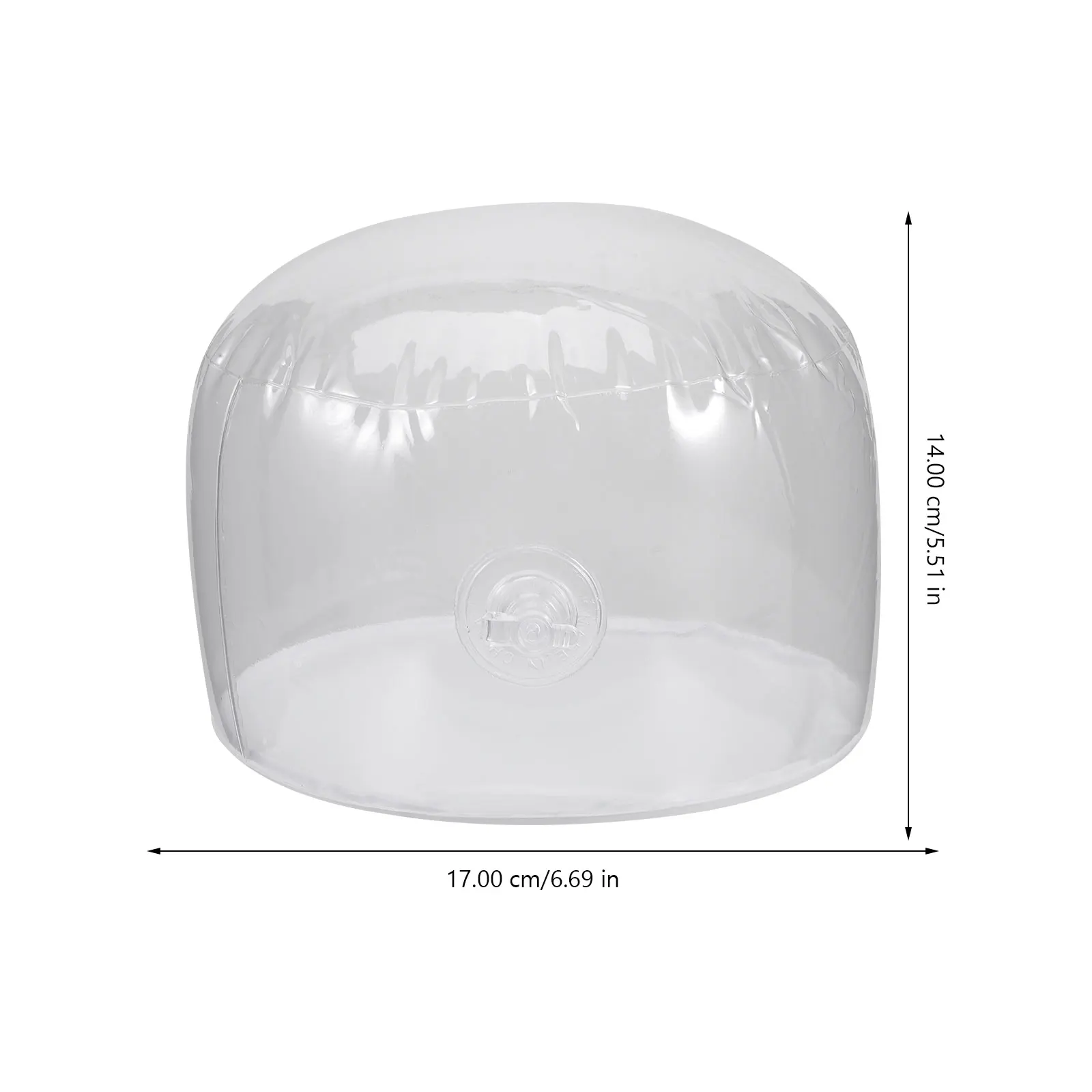 

Inflatable Display Stand Pvc Plastic Cap Support Rack Lightweight Compact Travel Home Shop Storage Organizer
