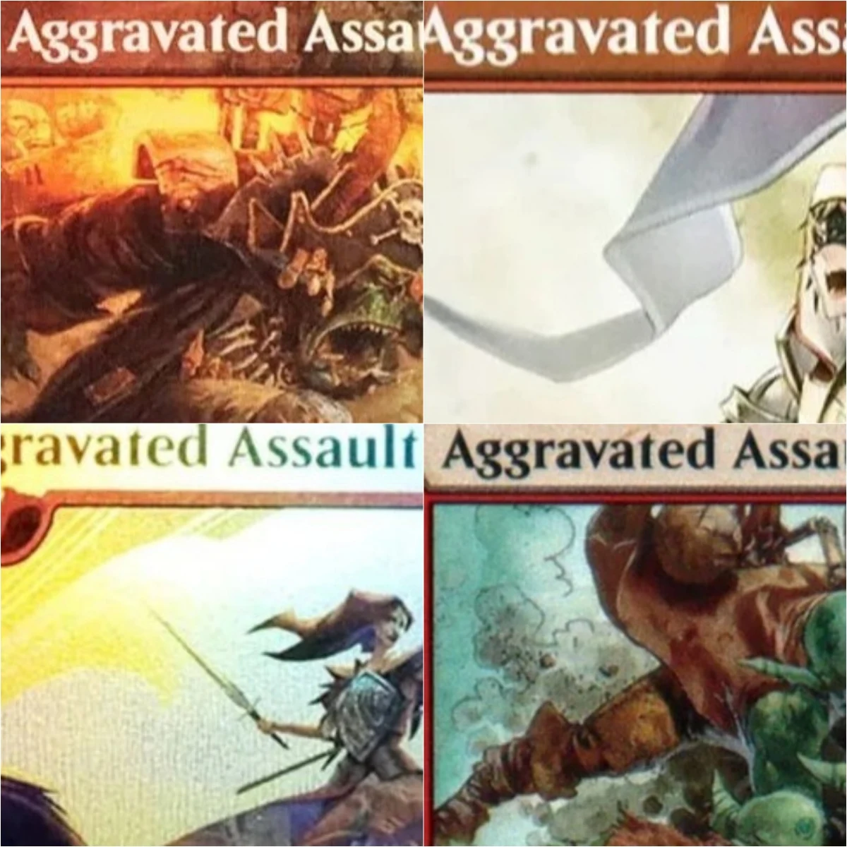 

«Агравированная штурмовая» на заказ TCG Волшебные прокси-карты Игра Высокое качество Прокси-карты Сбор настольных игр Коллекционные карточки