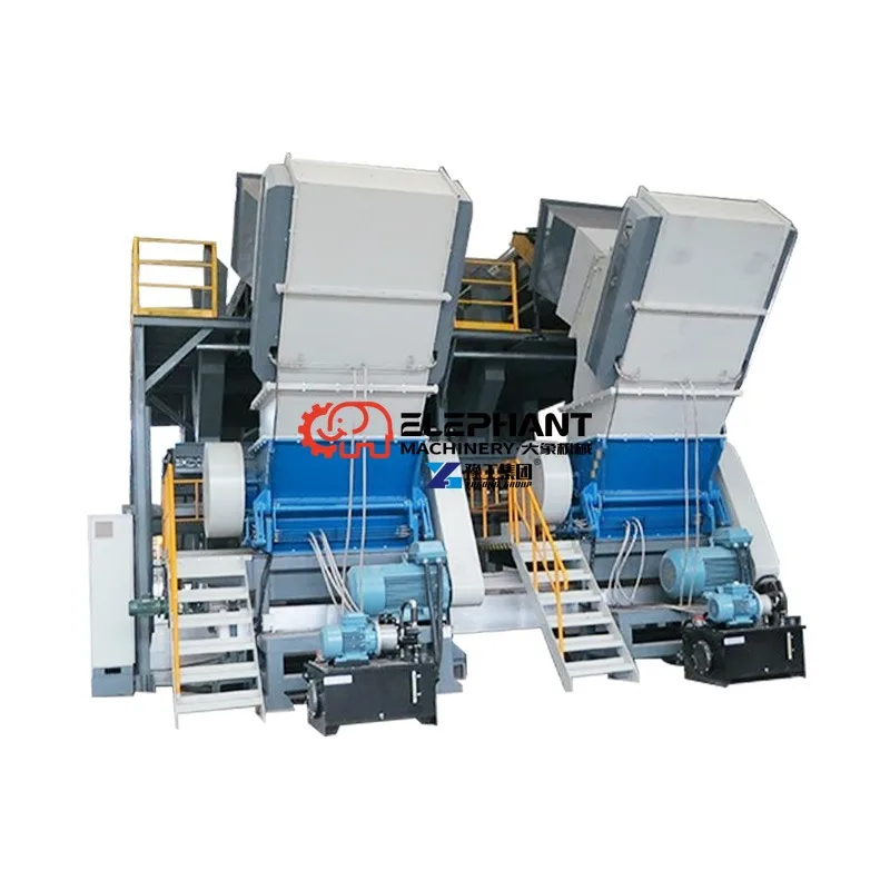 Waste PET Bottle Washing Recycling Line Environment Friendly Plastic Flake Recycling Processing Production Machinery