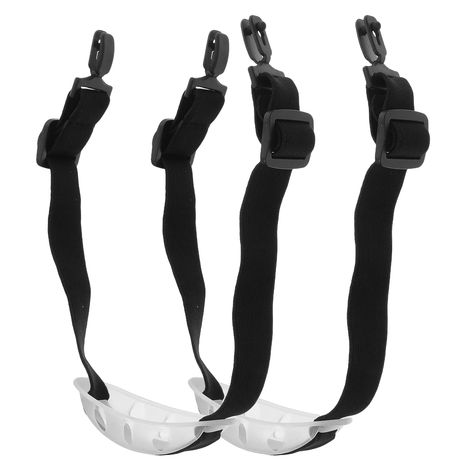 

2pcs Universal Hard Hat Chin Straps Adjustable Elastic Band Chin Cup For Construction Worker Safety