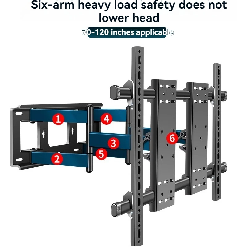 Foldable and rotatable concealed ceiling mount, retractable and rotatable TV wall mount, electric flip-up and lift bracket.