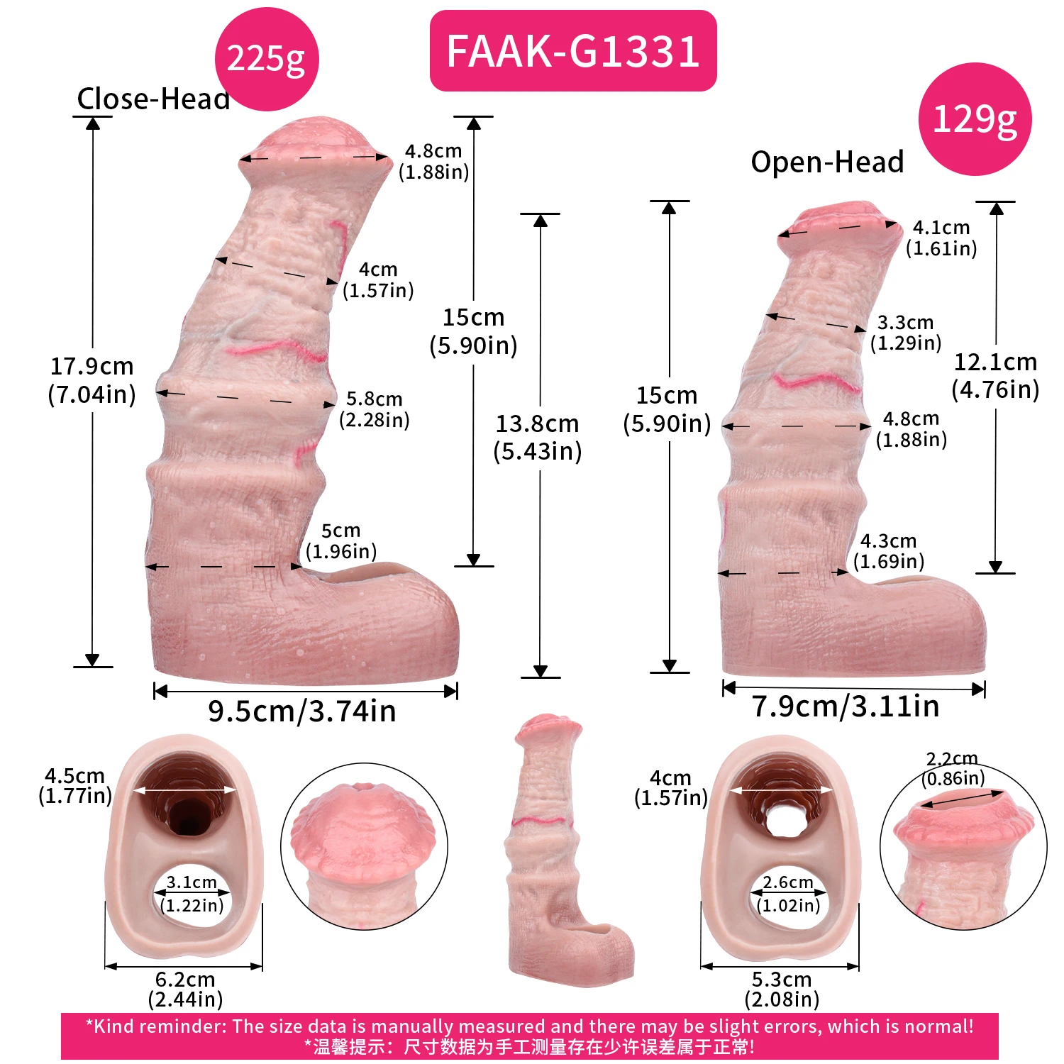 SXXY Silicone Dick Extender&Enlarger Realistic Penis Sheath насадка на член Sex Toys Super Soft Hollow Dildo 18+ Men Cock Cover view 2