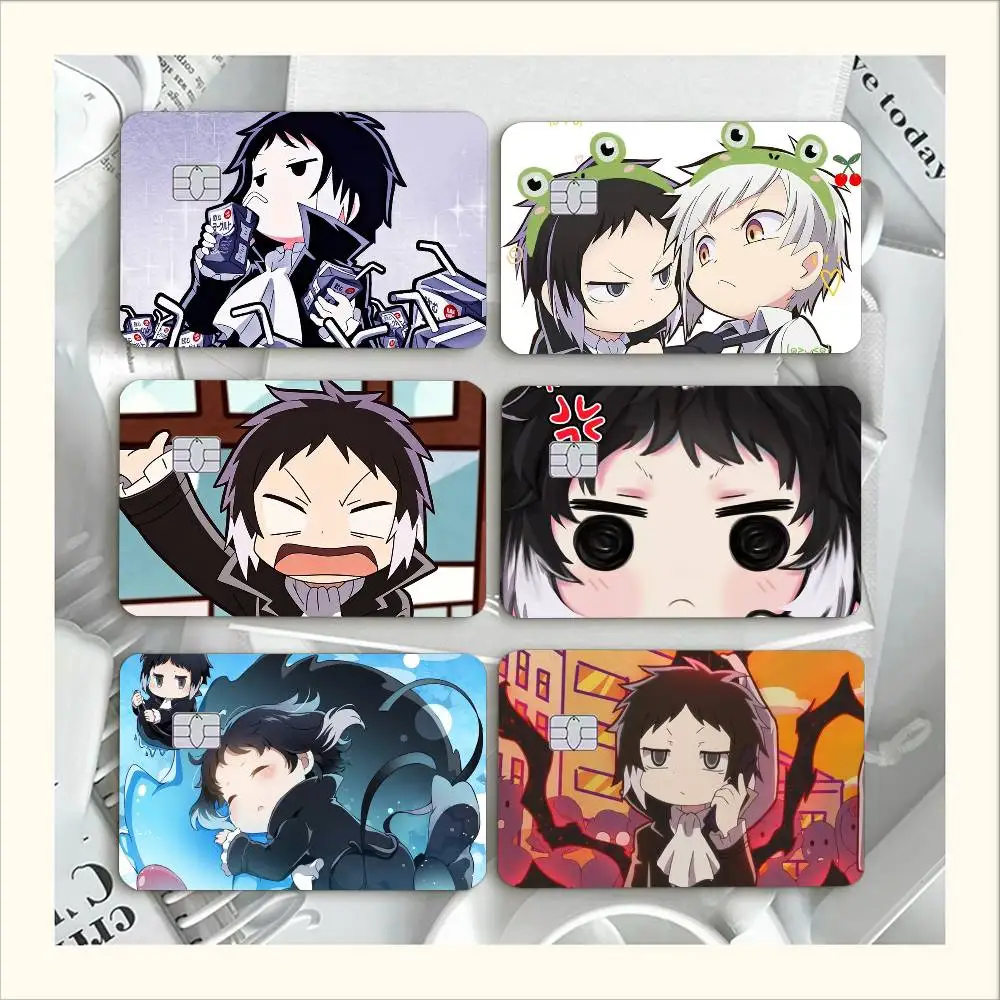 R-Ryunosuke A-Akutagawa   Waterproof Film Skin Cover Credit Card Stickers Debit Front Bank Bus Pass