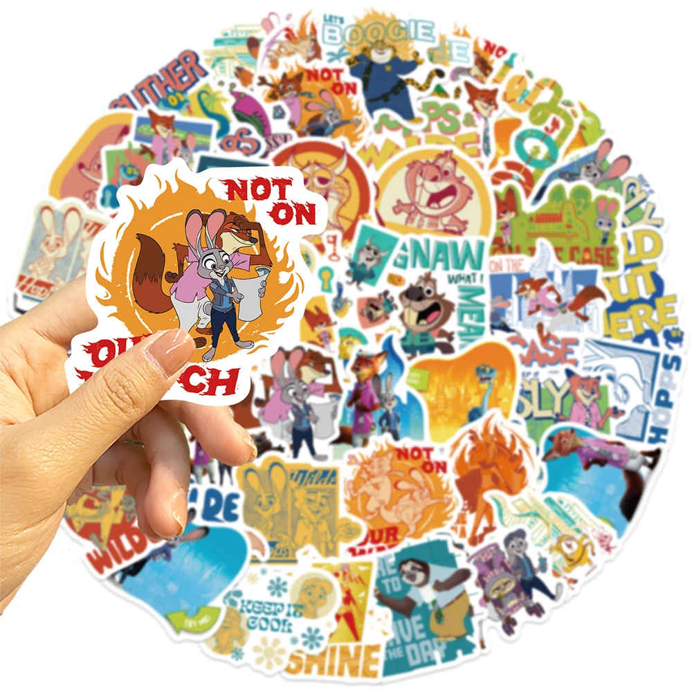 10-30-50-шт-милые-забавные-наклейки-в-стиле-аниме-«Зверополис-2-водостойкие-граффити-чемодан-для-скрапбукинга-мультяшная-наклейка-«Джуди»-декоративная-наклейка-для-подарка