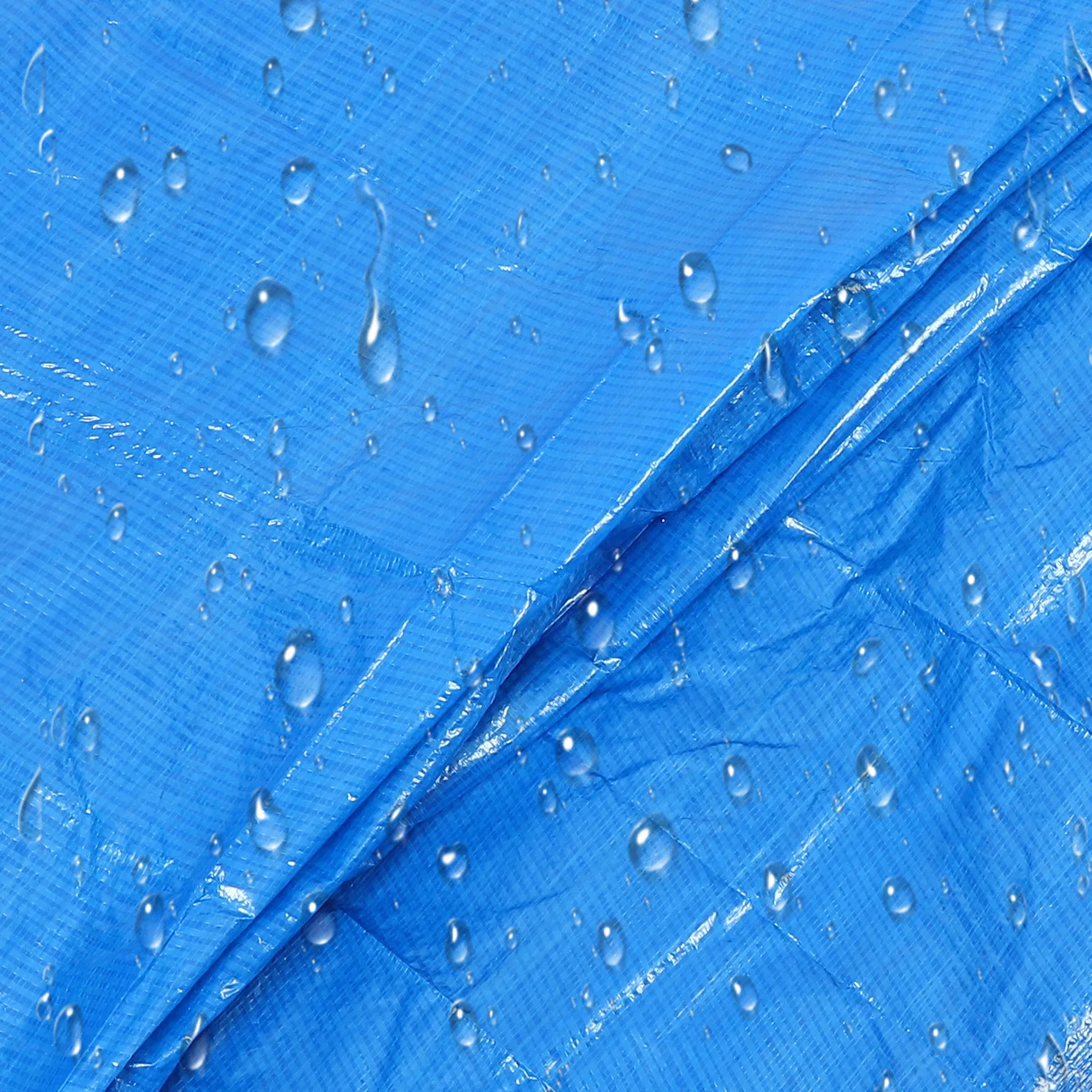 

Round Pool Cover 10-Foot Diameter Dust Rain Protection Easy Install Compatible Inflatable Frame Pools Pool Cover