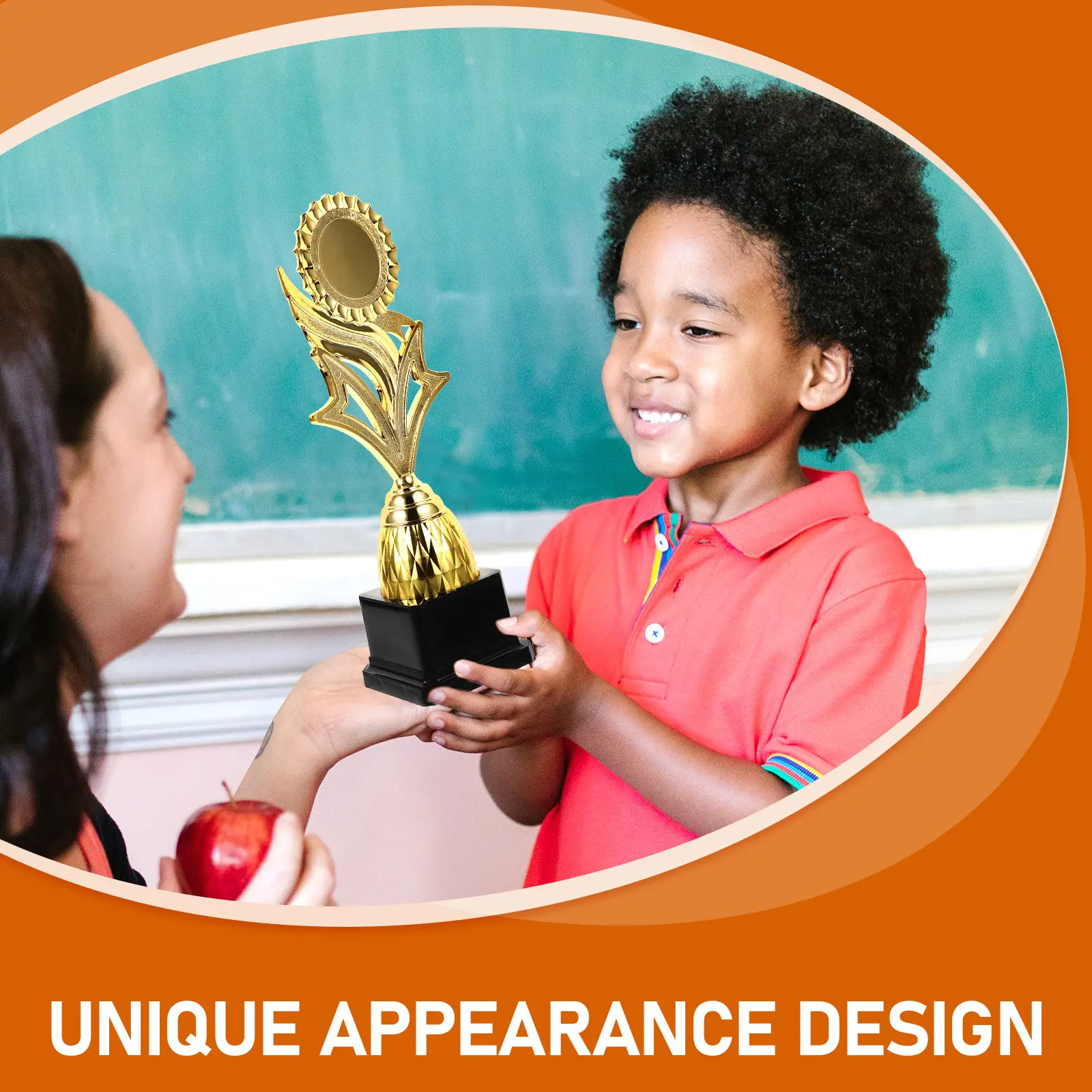 Children Award Trophy Cup Creative Shaped Plastic PP Trophy for Kindergarten School Office Party Ceremony Competition Decor