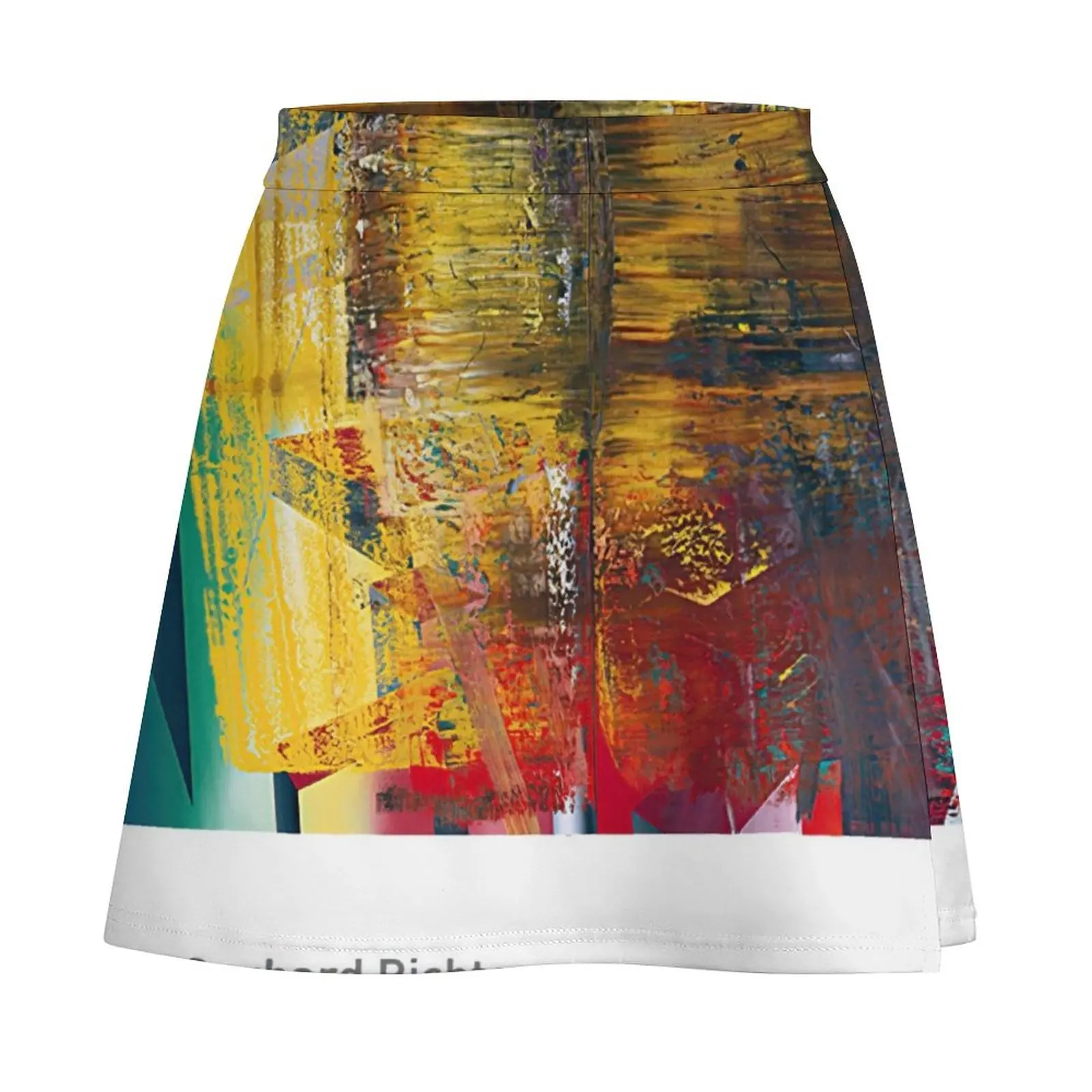 Gerhards Abstract Cover Mini Skirt Female skirt women's skirt 2026 trend womens skirts korean style clothing Mini