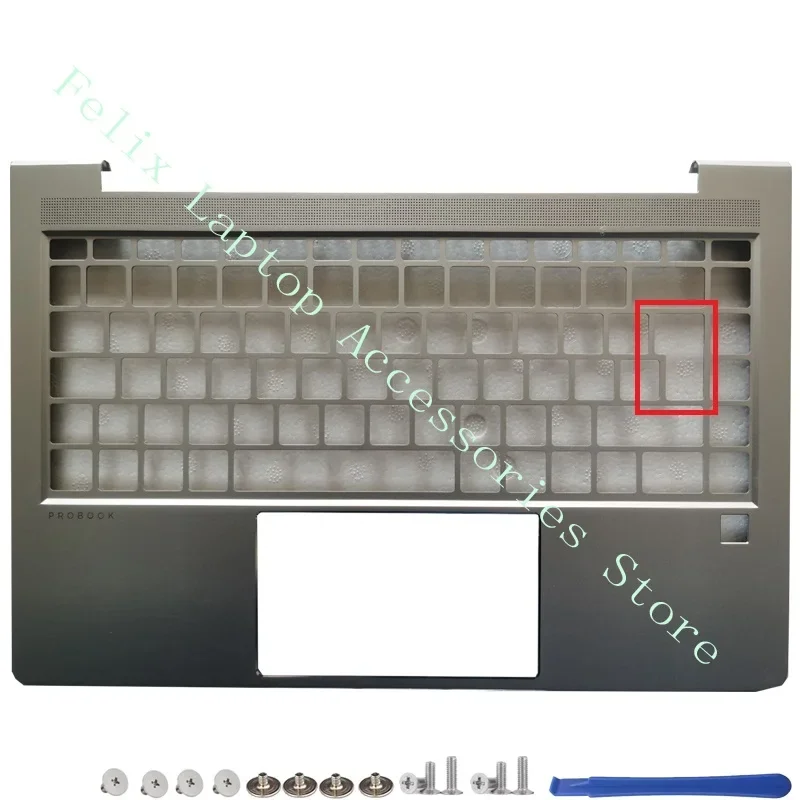 HP Probook 440 G8 445 G8 Pro 14 G4 용 노트북 케이스, LCD 후면 커버, 전면 베젤 팜레스트 하단 케이스, 상단 뚜껑 M25985-001, 신제품