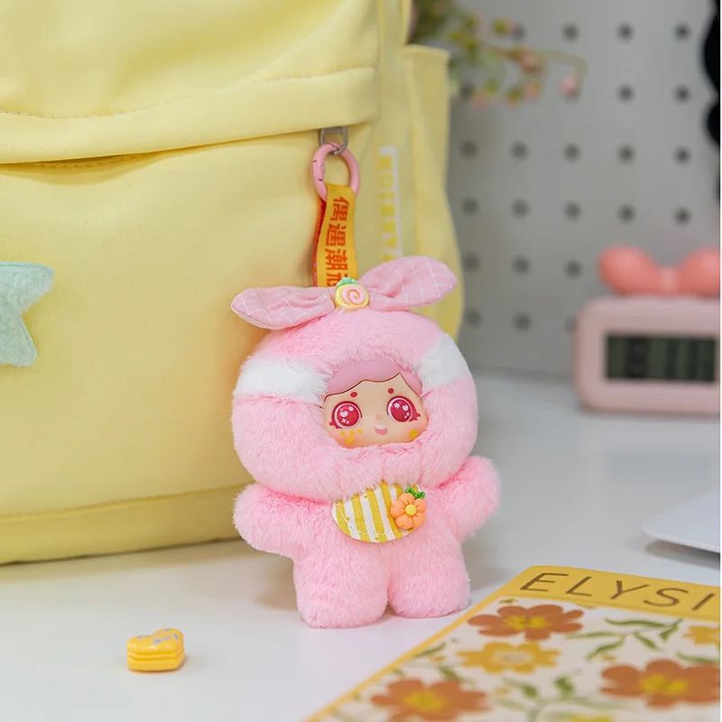 Muñecos de peluche de vinilo Kawaii, lindos bolsos de animales, llaveros, colgantes para decoración, regalo de cumpleaños para niños y amigos
