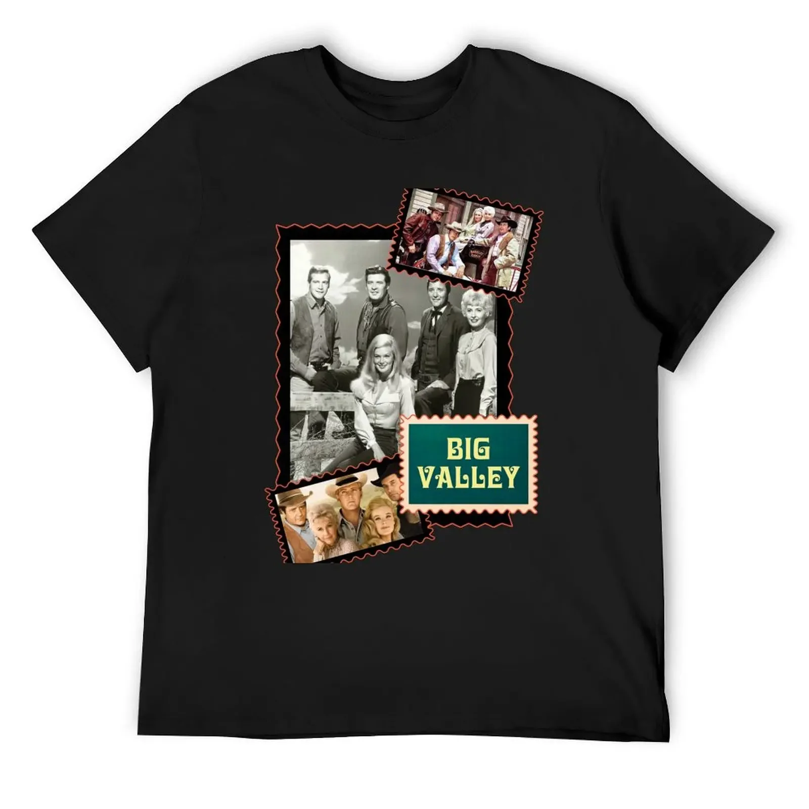 Big Valley, Barkley Ranch in the Wild West, 1960's Series T-Shirt plus sizes rapper graphic tees Men's t-shirt