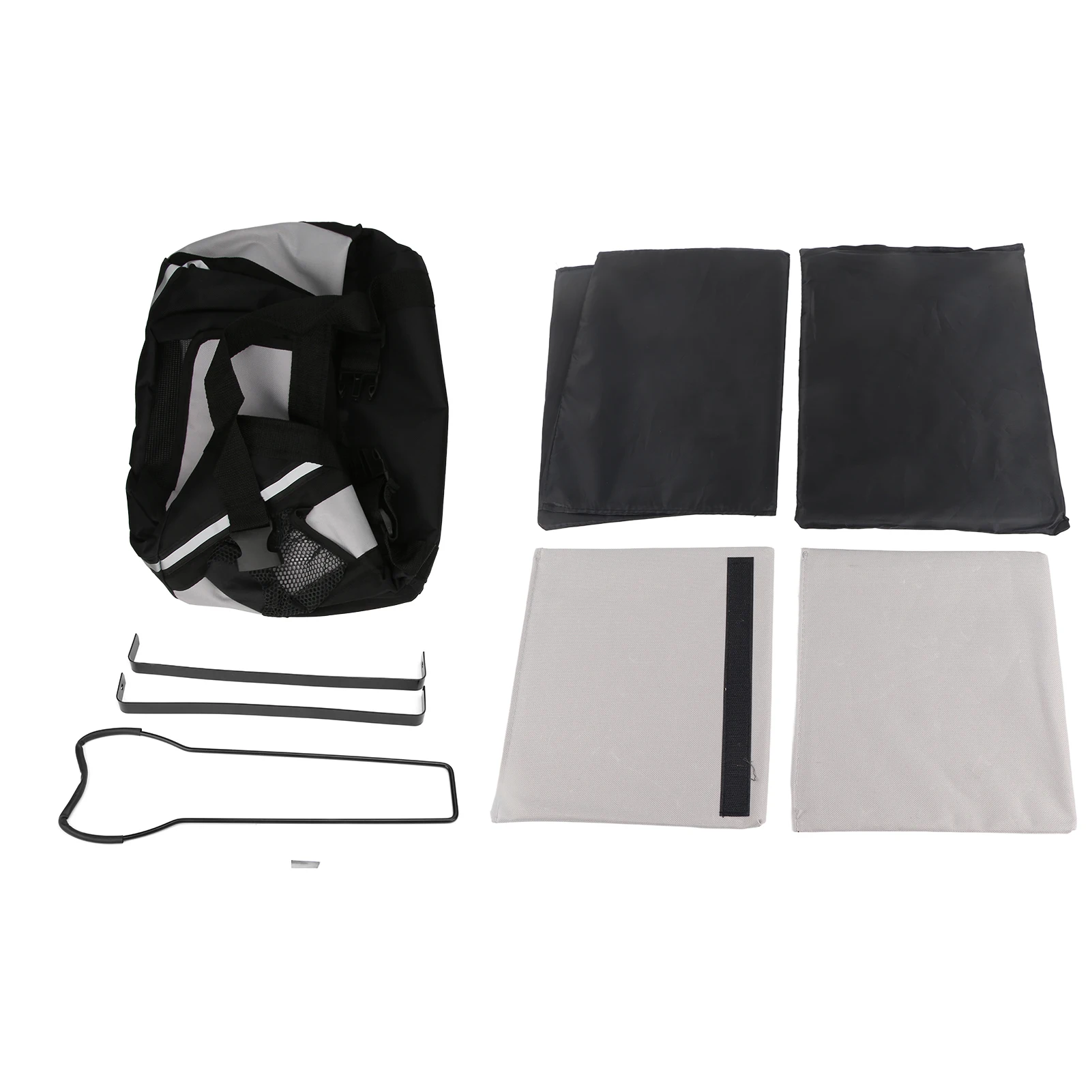 الكلب دراجة حقيبة انفصال الجبهة دراجة الناقل سلة حقيبة مقاوم للماء سهلة التنظيف صغيرة متوسطة الحيوانات الأليفة الكلاب حامل حيوانات أليفة #1