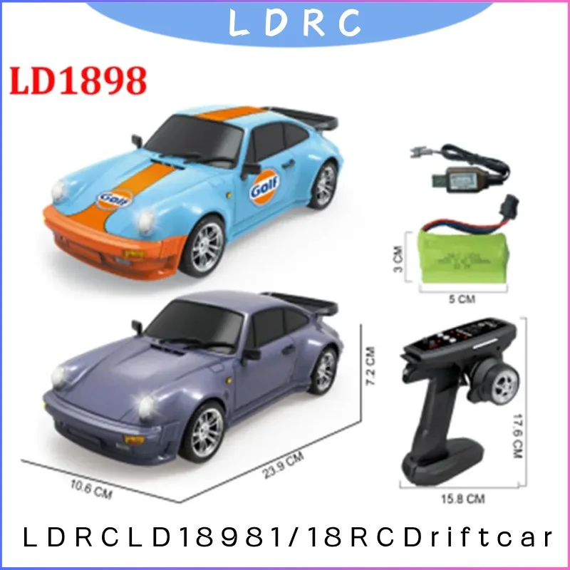

1/18 Scale RC Drift Car GT911 High Speed Remote Control Racing Car, Professional Grade Drifting Model for Adults Boys Gift