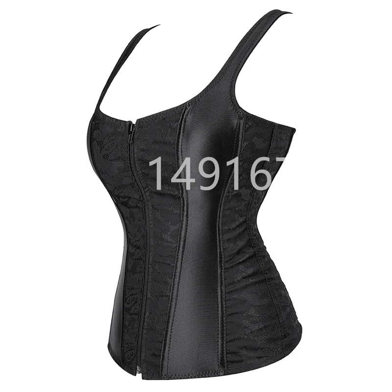 womens shoulder straps corset overbust top jacquard corset bustier exotic corselet lingerie brocade plus size costumes fashion