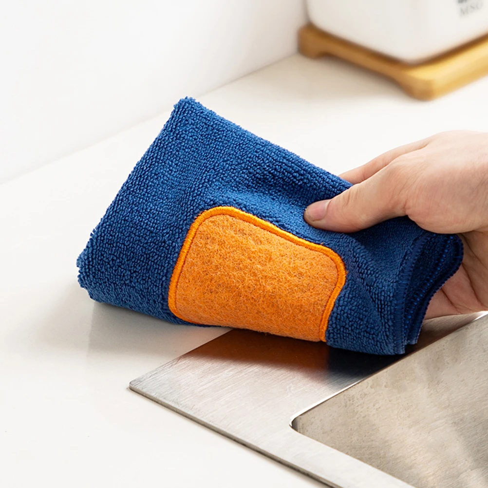 

3pcs Super Absorbent Fiber Cleaning Towel Durable Kitchenware Dishwasher Water Absorbent Cloth For Glass Furniture