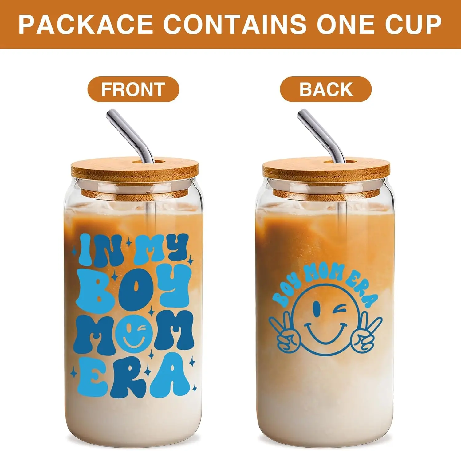 كوب قهوة In My Boy Mom Era، هدايا للأم الجديدة للأم الصبي والأم الحامل، توقع الأم، ماما الطفل، الأم في صبي Mo