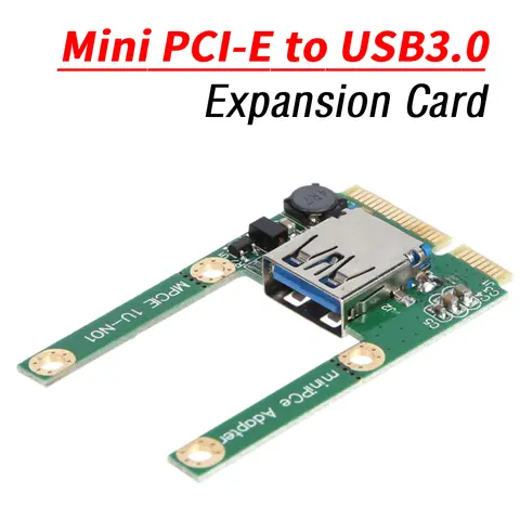 Mini PCI-E to USB3.0 PCI Express Card PCI-E to USB 3.0 Expansion Card