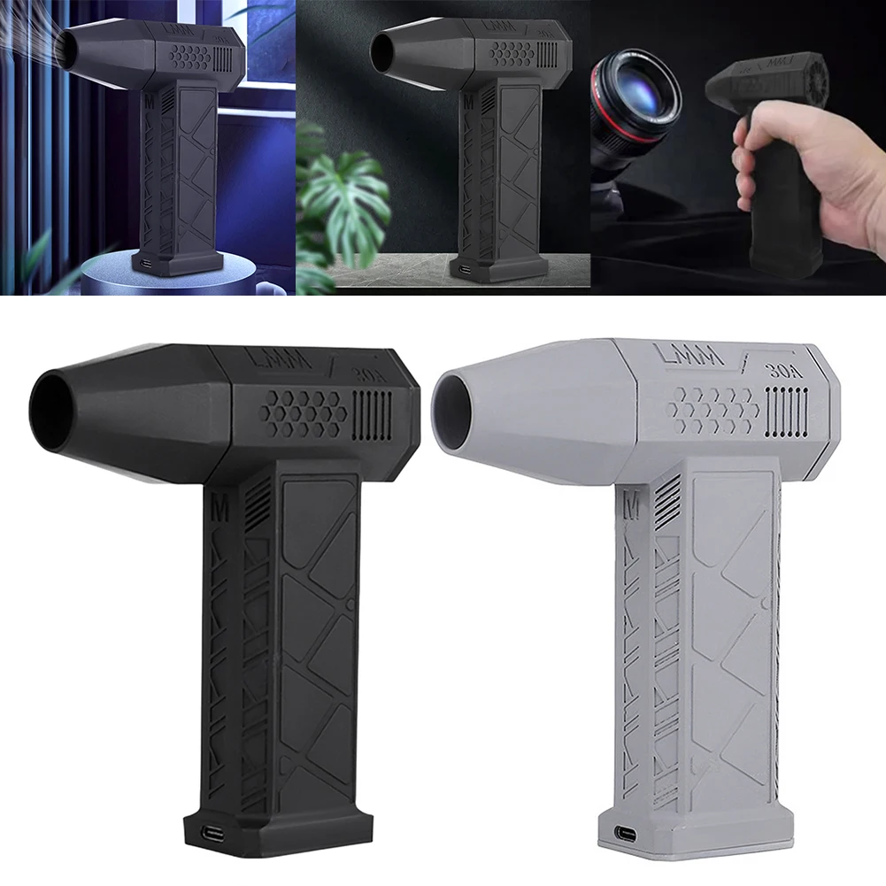 

Air Blower 130000RPM Mini Turbo Jet Fan Turbo Violent Fan 52+M/S High Speed Duct Fan Brushless Motor Computer Keyboard Cleaner