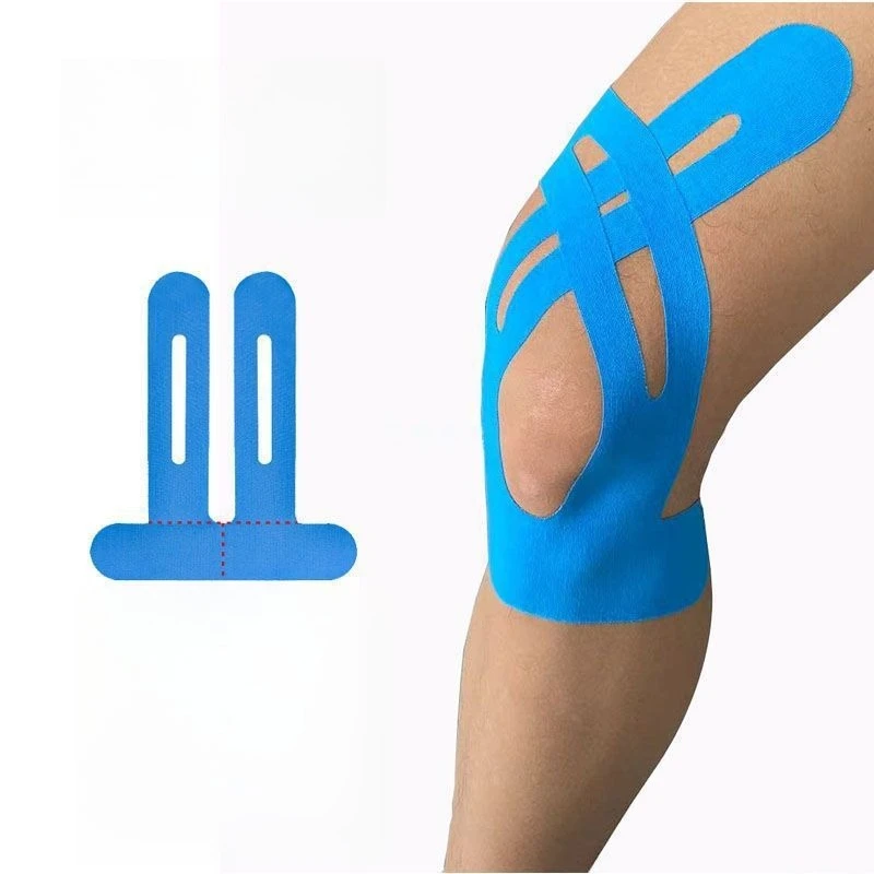 Sports Knee Iliotibial Band Mobilization with Muscle Stickers Marathon Pre-slitting Patella Running Stickers Integrated Bandage