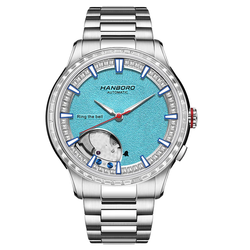 HANBORO Chime Series Modified Movement Men's Personalized Automatic Mechanical Watch