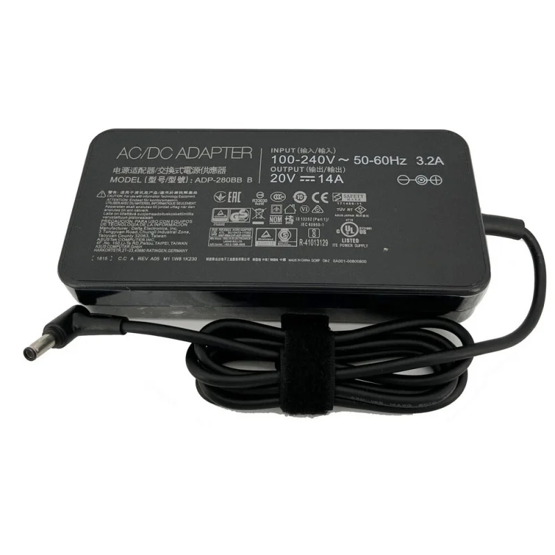 

Зарядное устройство переменного тока 280 Вт, 14 А для ASUS ROG Strix SCAR 15 G531 G532 G532LWS-HF122R