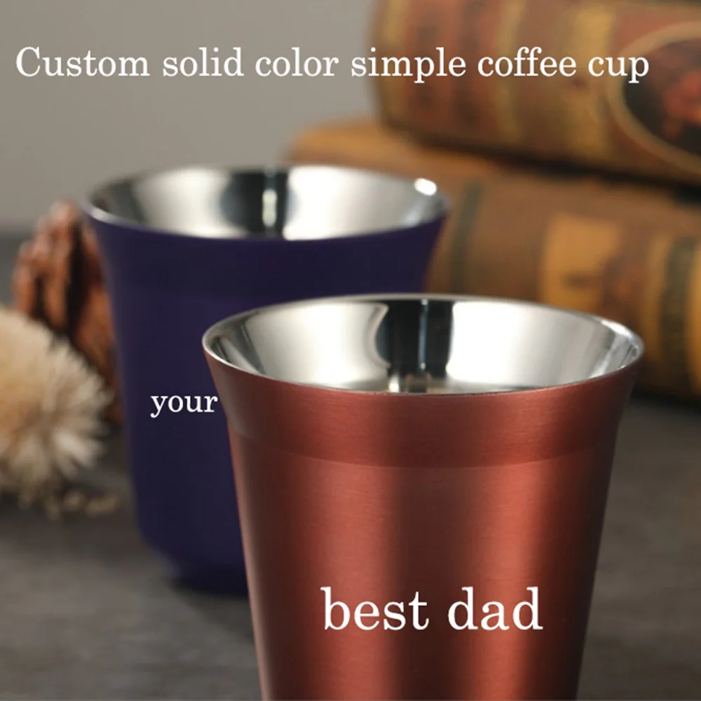 

Custom Logo Mini Capsule Coffee Mug Personalized Text Small Ceramic Coffee Cup Portable Cup for Office Travel Coffee Lovers Gift