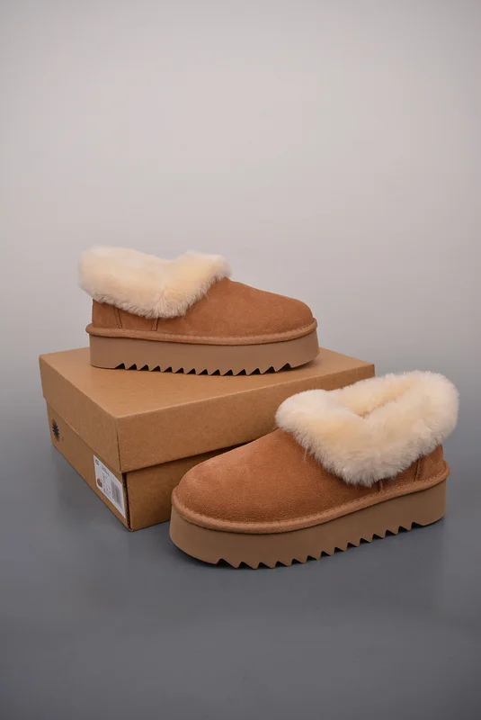 Classic UGG Ultra Mini Platform Boot Australia Tasman Designer Matte Boots Slippers Suede Comfort Winter Booties (No Box)