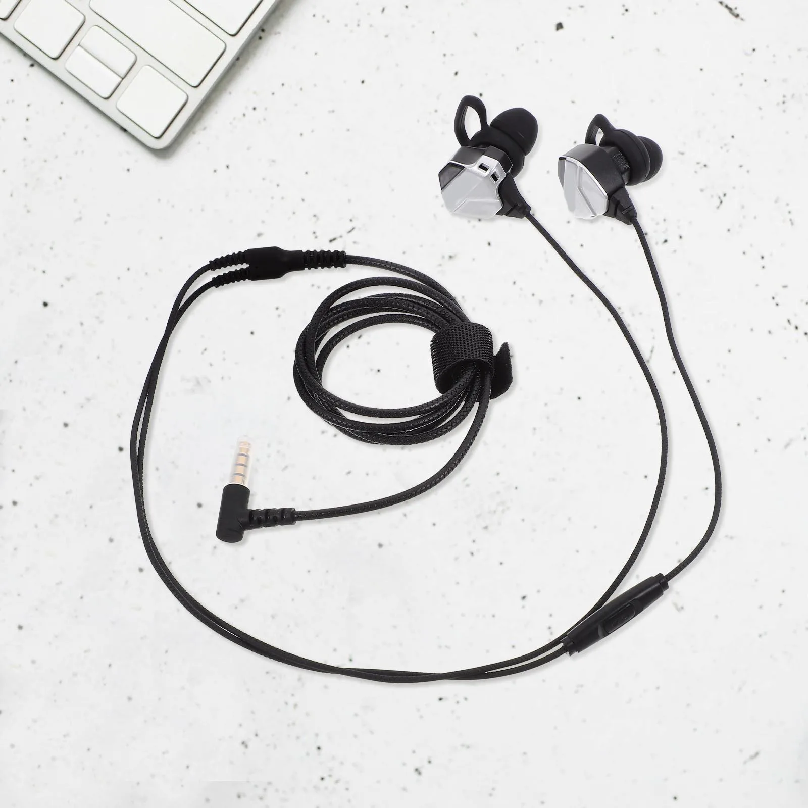 

1Set Gaming Earphone Wired Stereo Earbuds Ergonomic Design Clear Mic for Pc Mobile Tablet Comfortable Gaming Headset