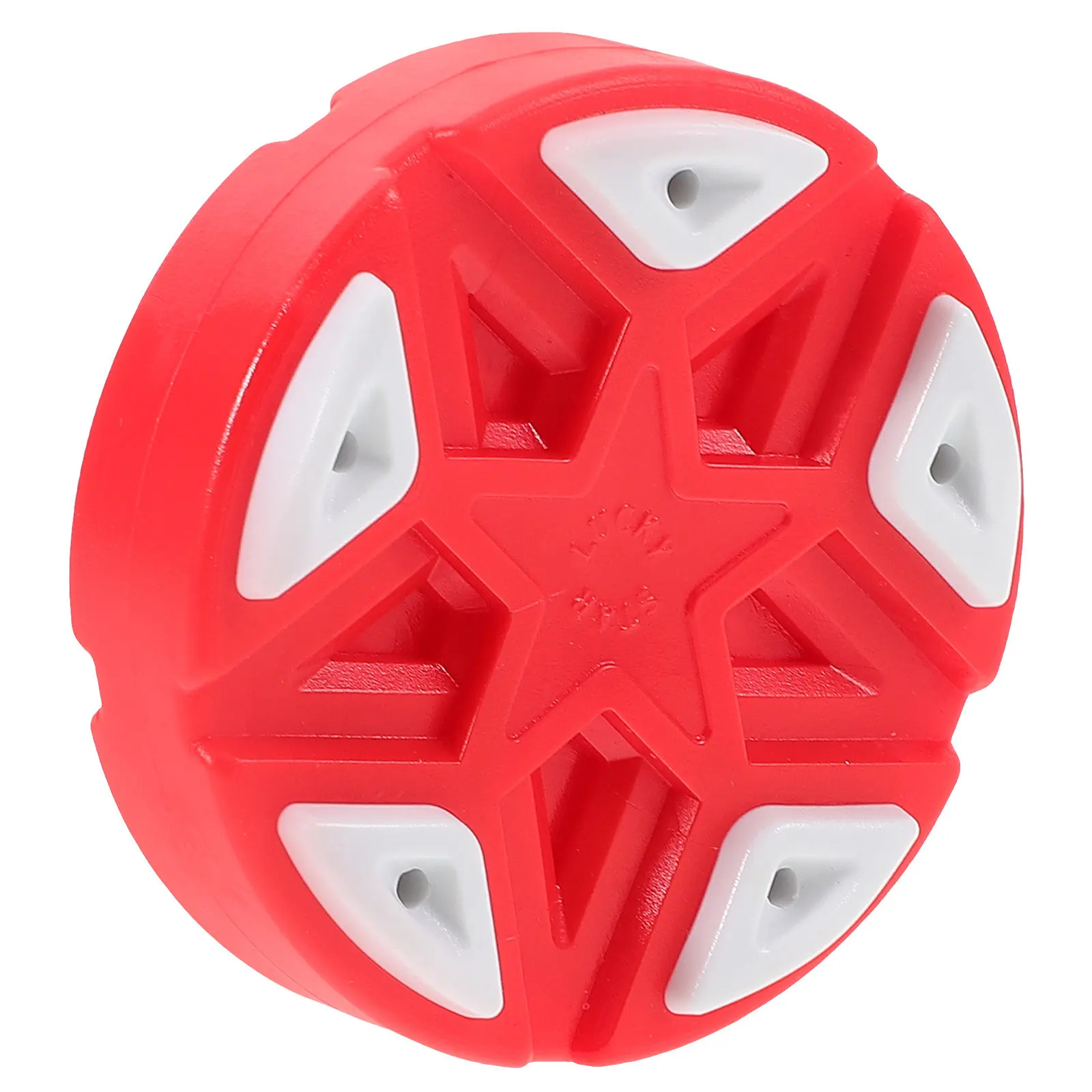 Street Hockey Puck Official Roller Hockey Puck Plastic Multi Functional for Off-Ice Training Indoor Outdoor Games Driveway
