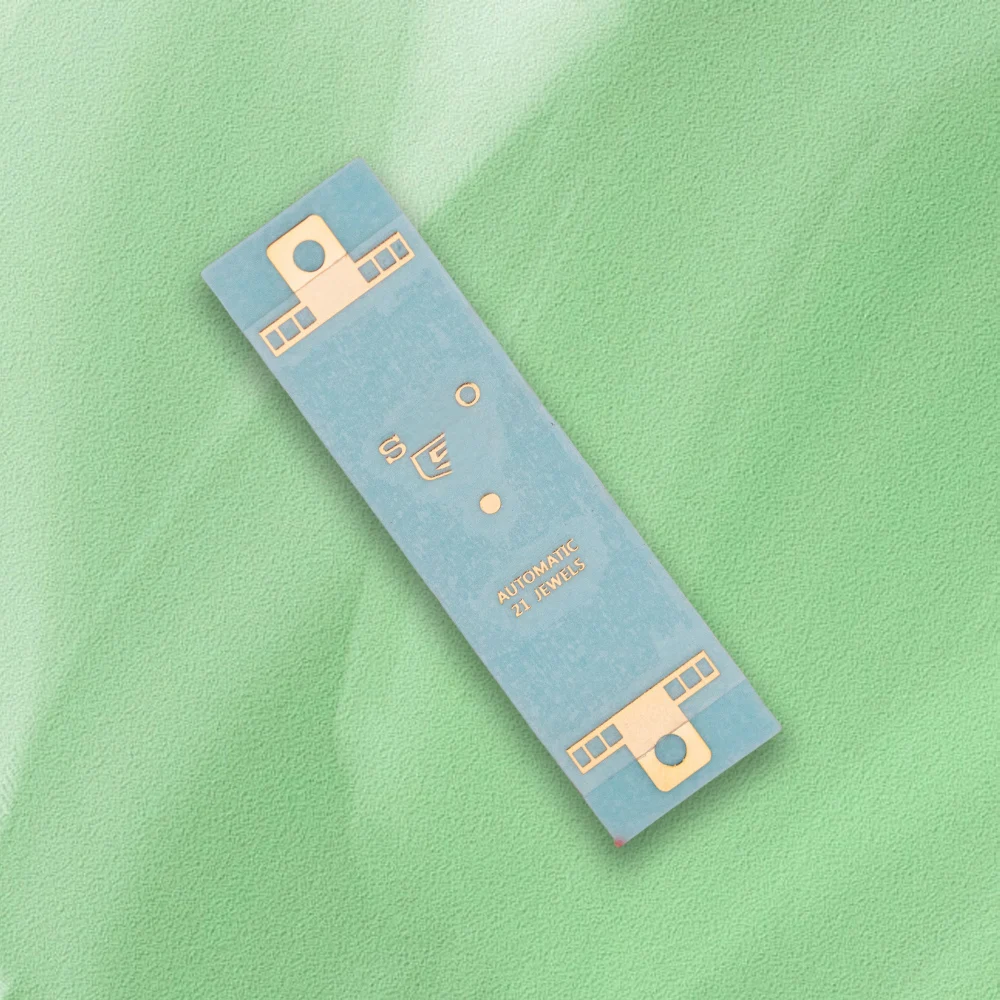 ملصق معدني بشعار 5 S شعار فضي مناسب للقرص 27-30 مم مع ملحقات تعديل ساعة التعديل التلقائي