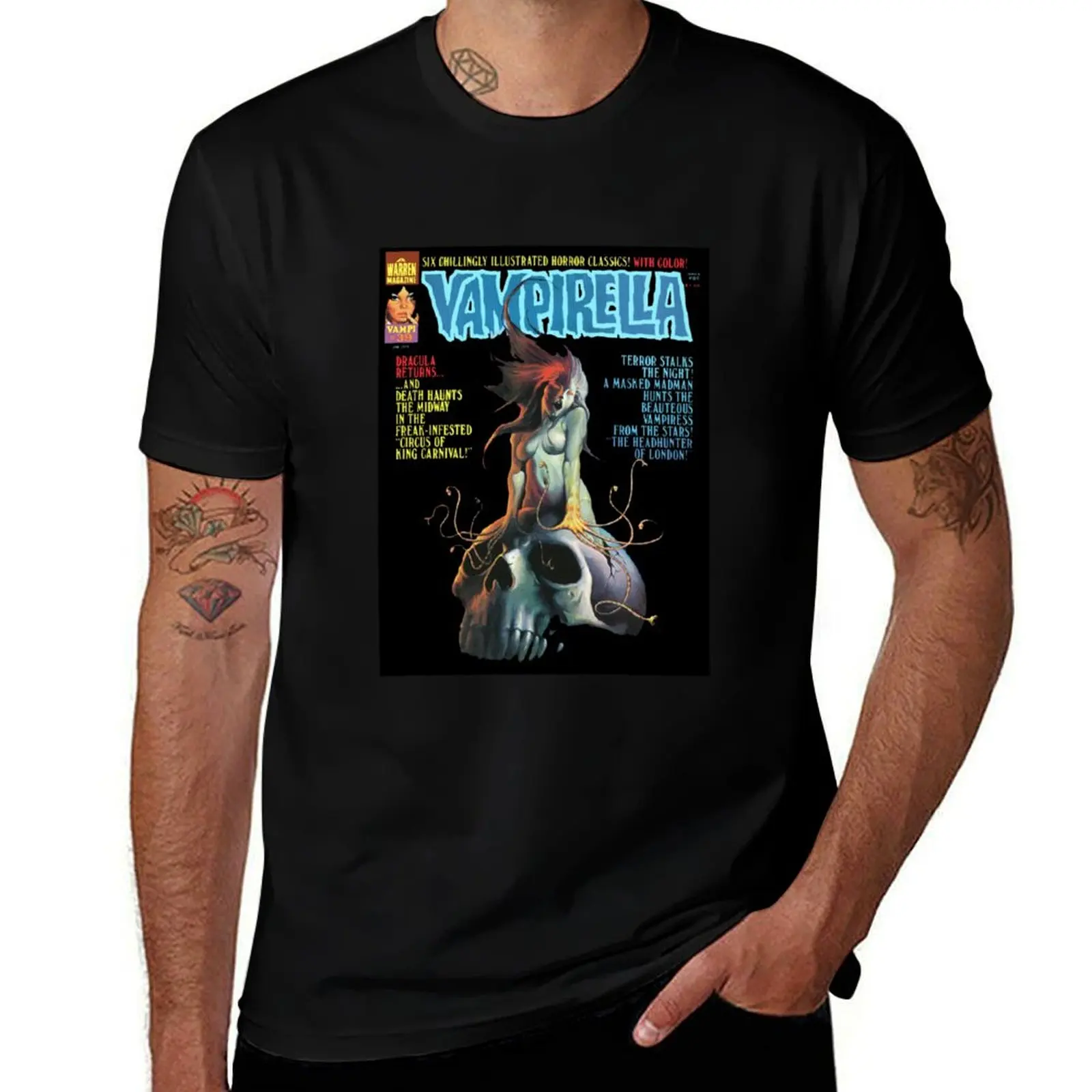 

AND ANOTHER GREAT VINTAGE VAMPIRELLA MAGAZINE COVER! T-Shirt essential t shirt anime tshirt
