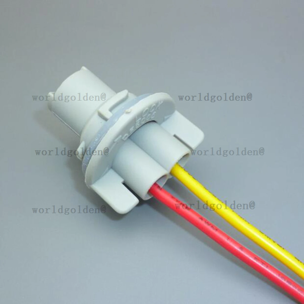 T10 T15 W5W 194 168 High Temp Resistant Bulb Socket Harness for Vehicle License Plate & Interior Light Wiring