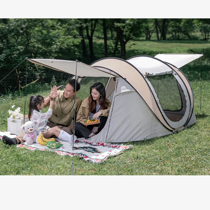 

YOUSKY Outdoor Camping Large Family Tent Travel Outing Windproof Warm Uv Protection Mosquito Controlr