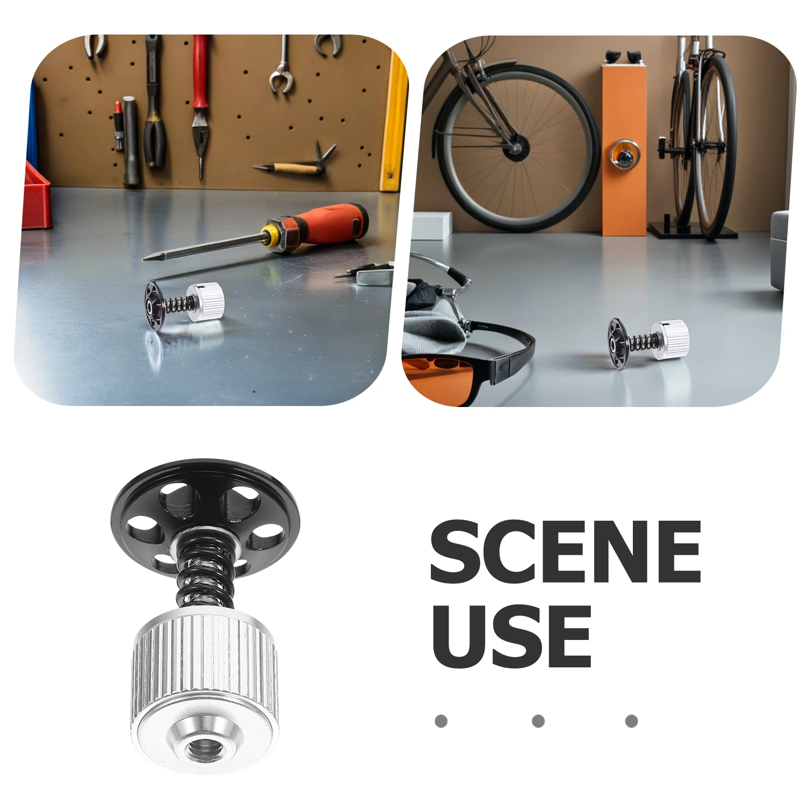 Ultra Lightweight Mountain Bike Front Fork Expander High Strength Headset Compression Plug Stem Cap for Smooth Riding Comfort