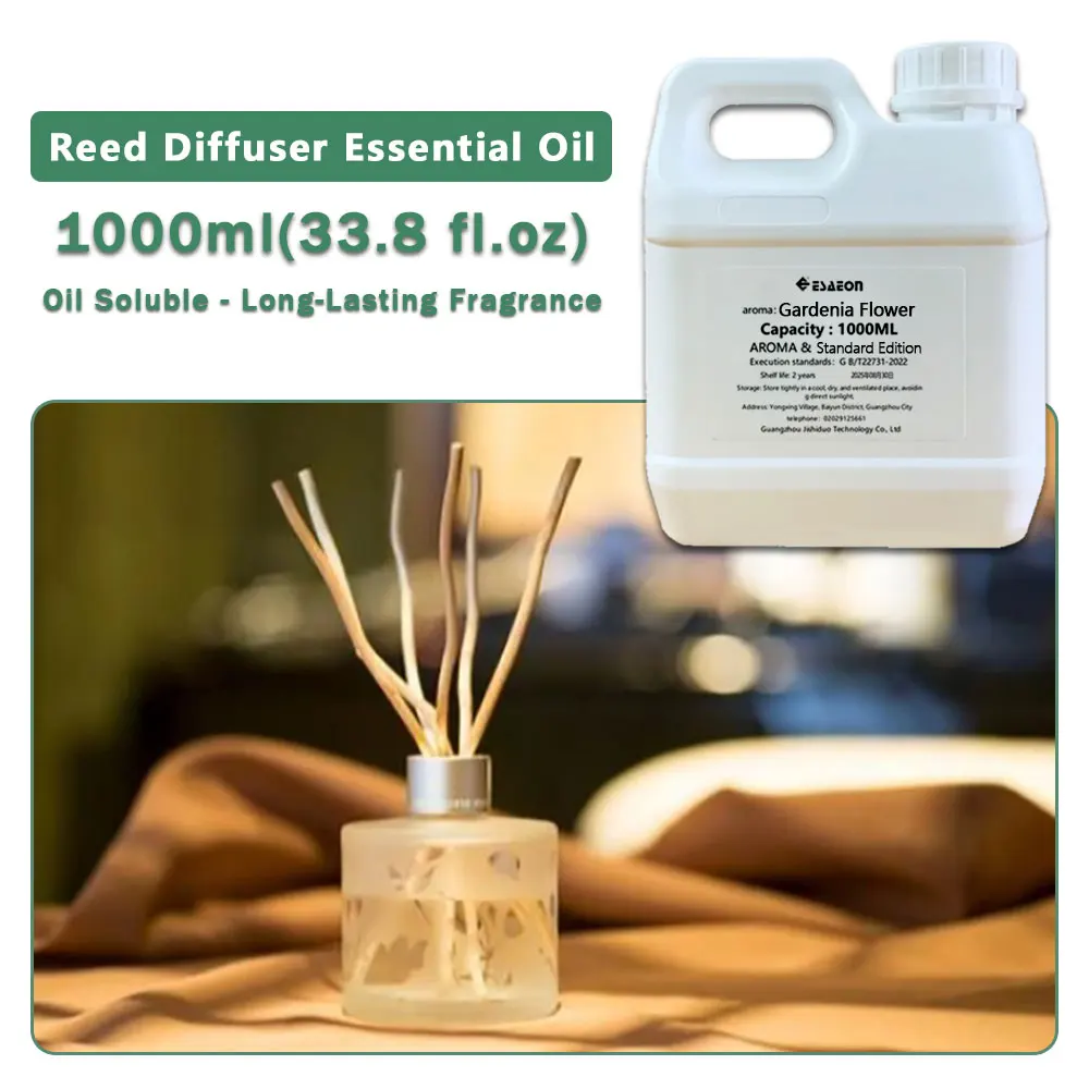 ESAEON Reed Diffuser Complements Perfume, Vine Diffuser Supplements Essential Oils - For Flameless Aroma, - 1000ML (33.8 fl.oz)