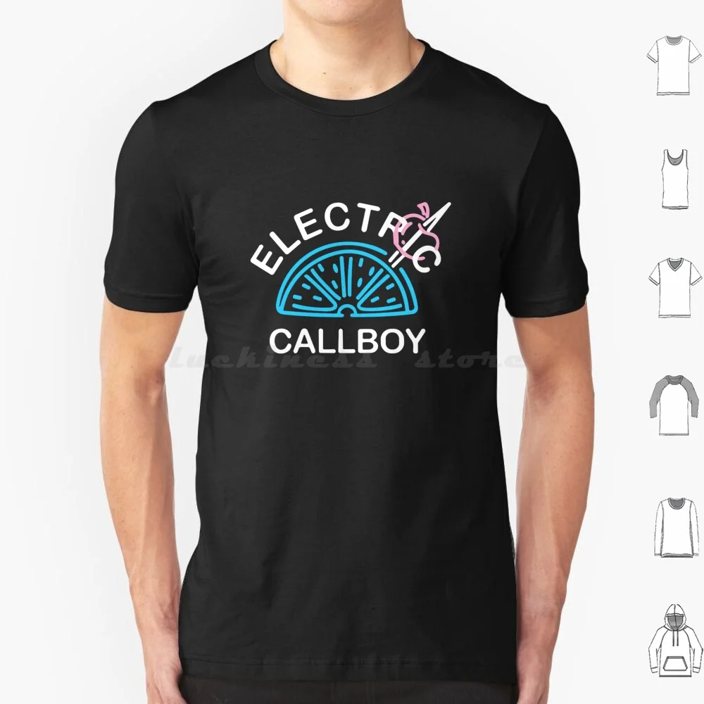 Juice On Your Lips Front T Shirt Big Size 100% Cotton Electric Callboy Electric Callboy Band Electric Callboy Music Electric