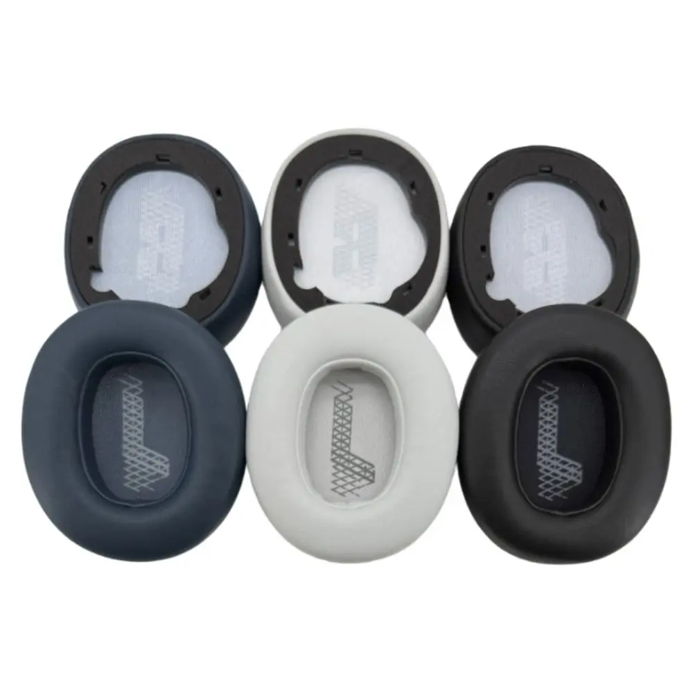 1Pair Replacement Ear Pads Memory Foam Soft Ear Cushion Protein Leather Earpads for JBL LIVE 770NC