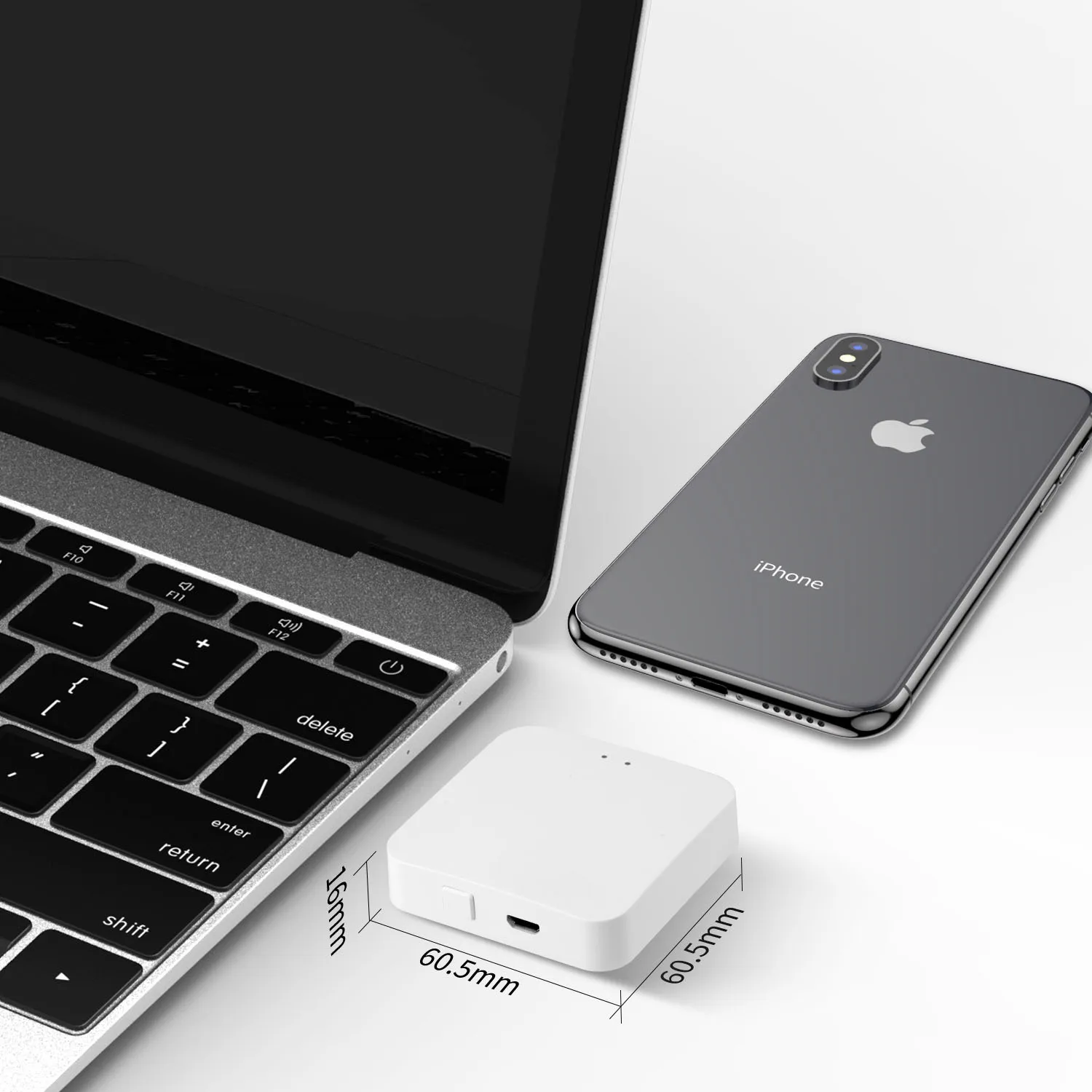 Tuya-Wireless Mini Gateway Bluetooth, Controle Remoto, Casa Inteligente, Wi-Fi