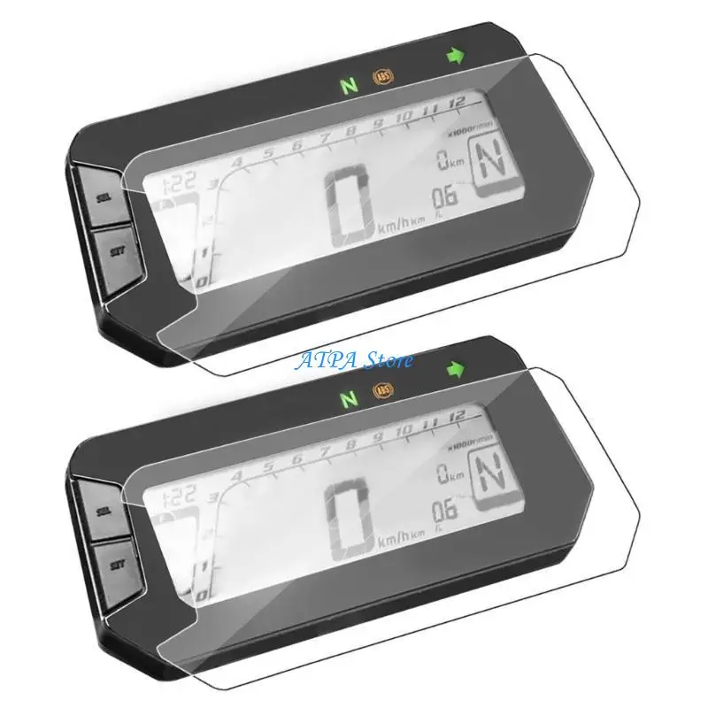 

U13C Motorcycles Speedometer Film Screen Protector Sticker Dashboard Scratch Protector for CRF300L 300L Rally MSX125