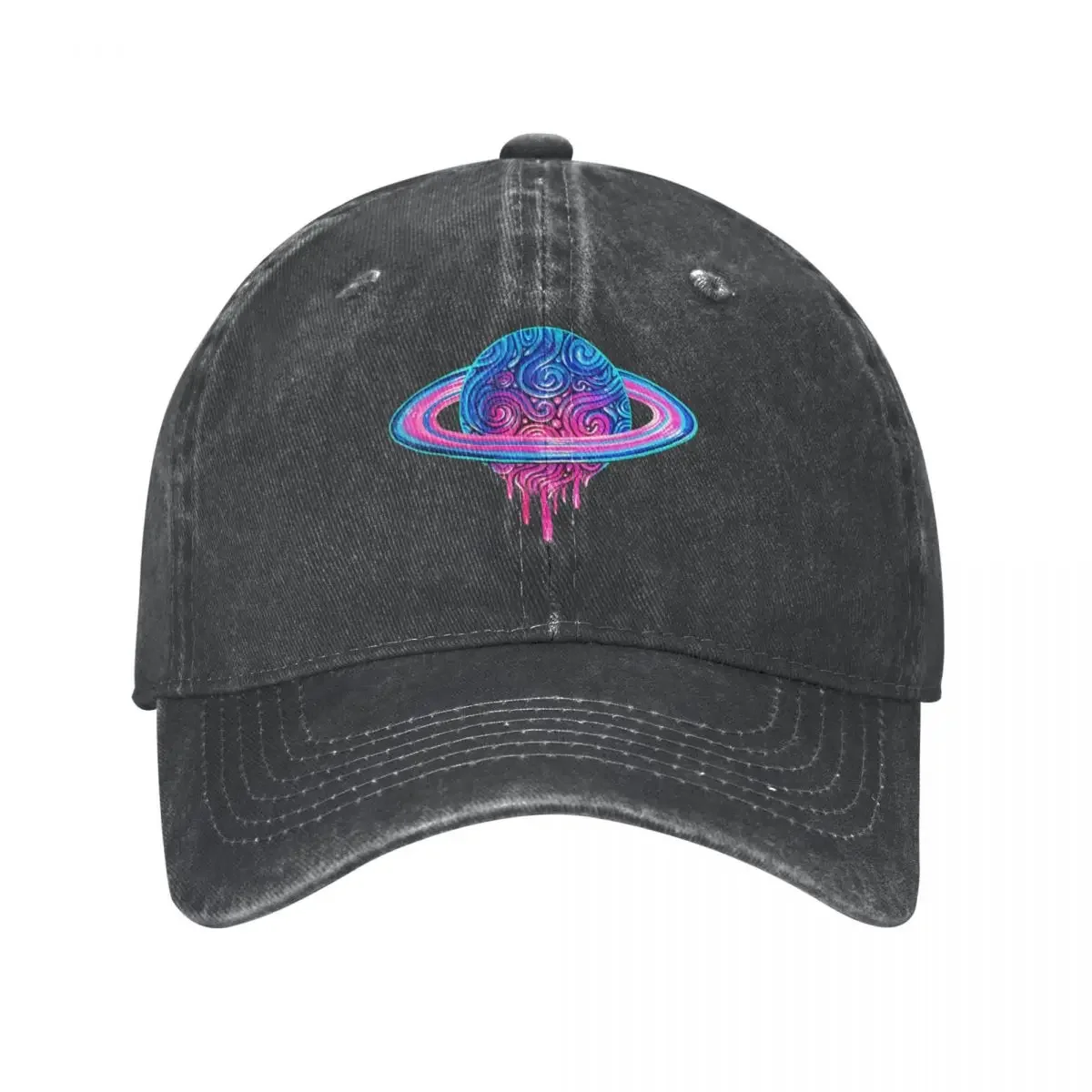 Drippy Saturn Cowboy Hat fishing hat Hip Hop Beach Bag Women's Hats Men's