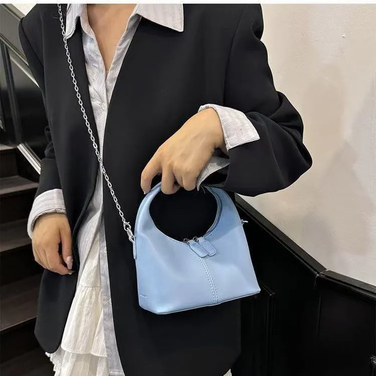 New 2025 Women's Crossbody Bag - Top - Handle for Easy Carrying, Decorative Print Details, Trendy Single - Shoulder Style