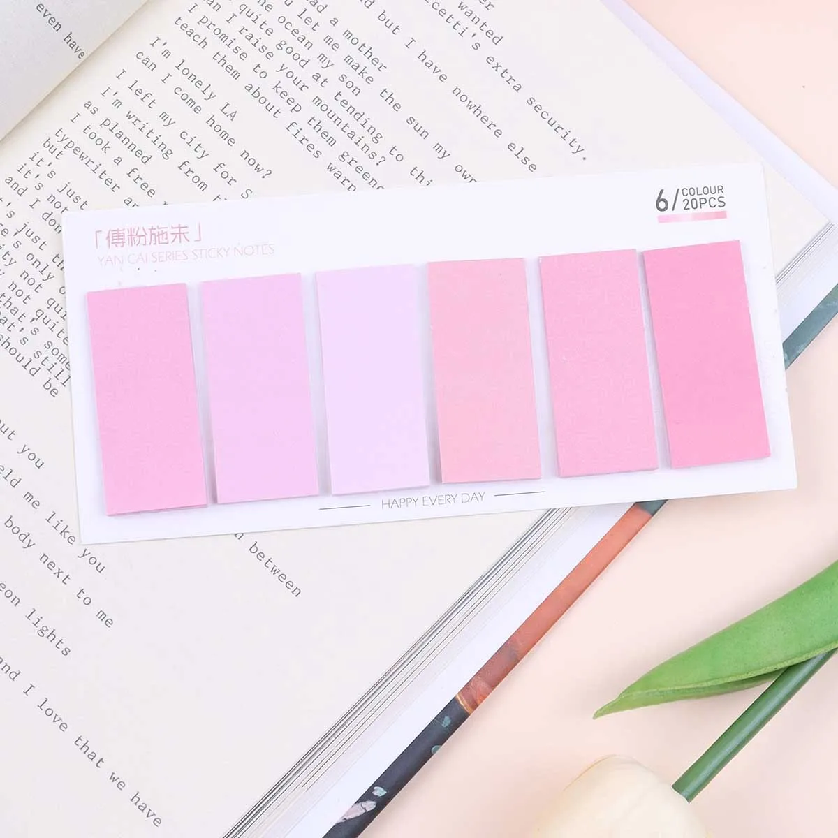 120 Sheets Sticky Notes with Ruler for Index Tabs Page Markers To Do List Planners Posted It School Office Stationery Supplies