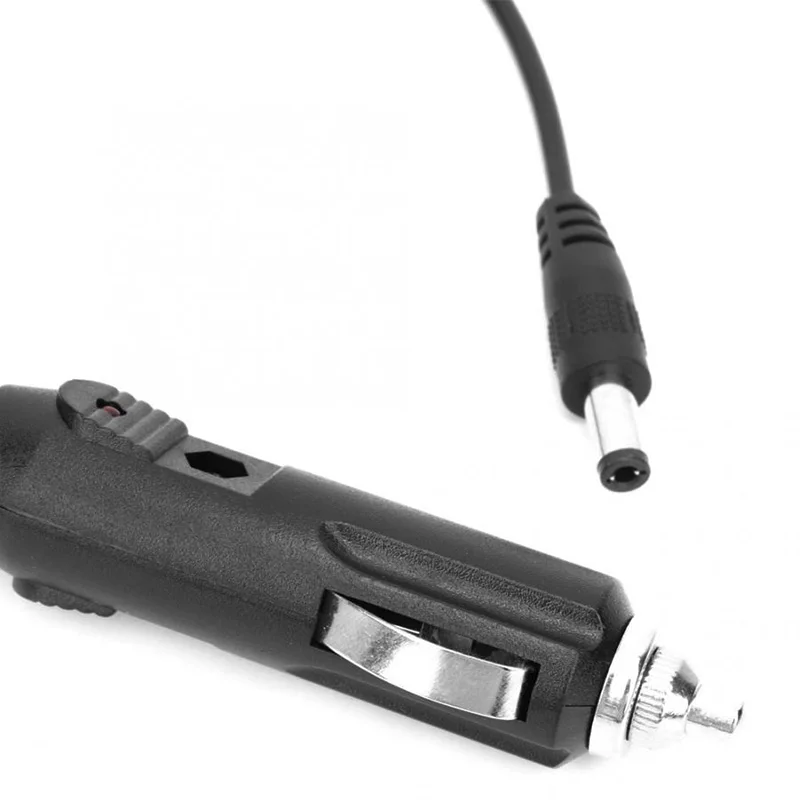 Cigarette Lighter Universal DC 12V Plug Cable Charging Line Connector for Car Charger 1m Black Extension Cable Socket Cord