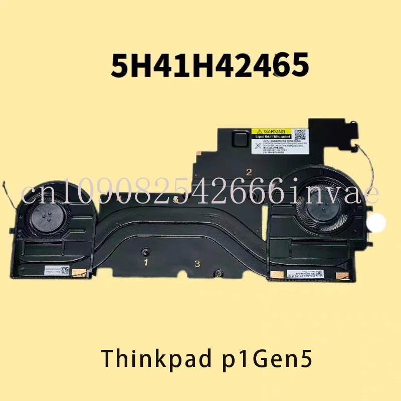 5H41H42465 Genuine FOR Lenovo ThinkPad P1 Gen5 Heatsink Fan