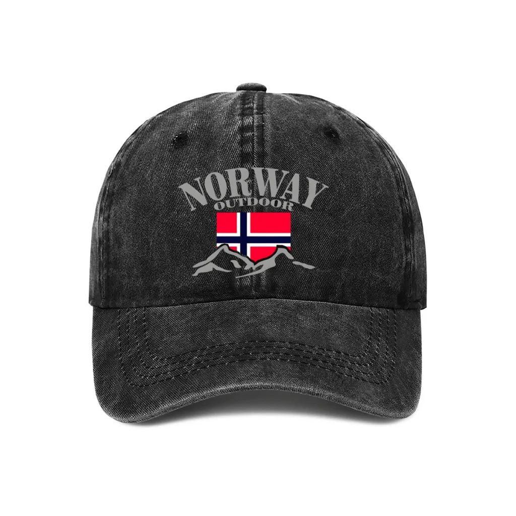 

Norway - Fjord & Mountain Cool Baseball Cap Men Cowboy Hats Women Visor Caps