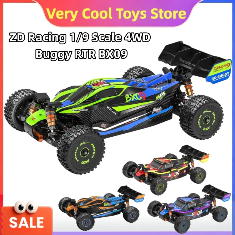 ZD Racing 1/9 Scale 4WD Buggy RTR  BX09 4WD Off-Road Vehicle 4S RC Model Toy Remote Control Gifts Hobby Toys for Boys