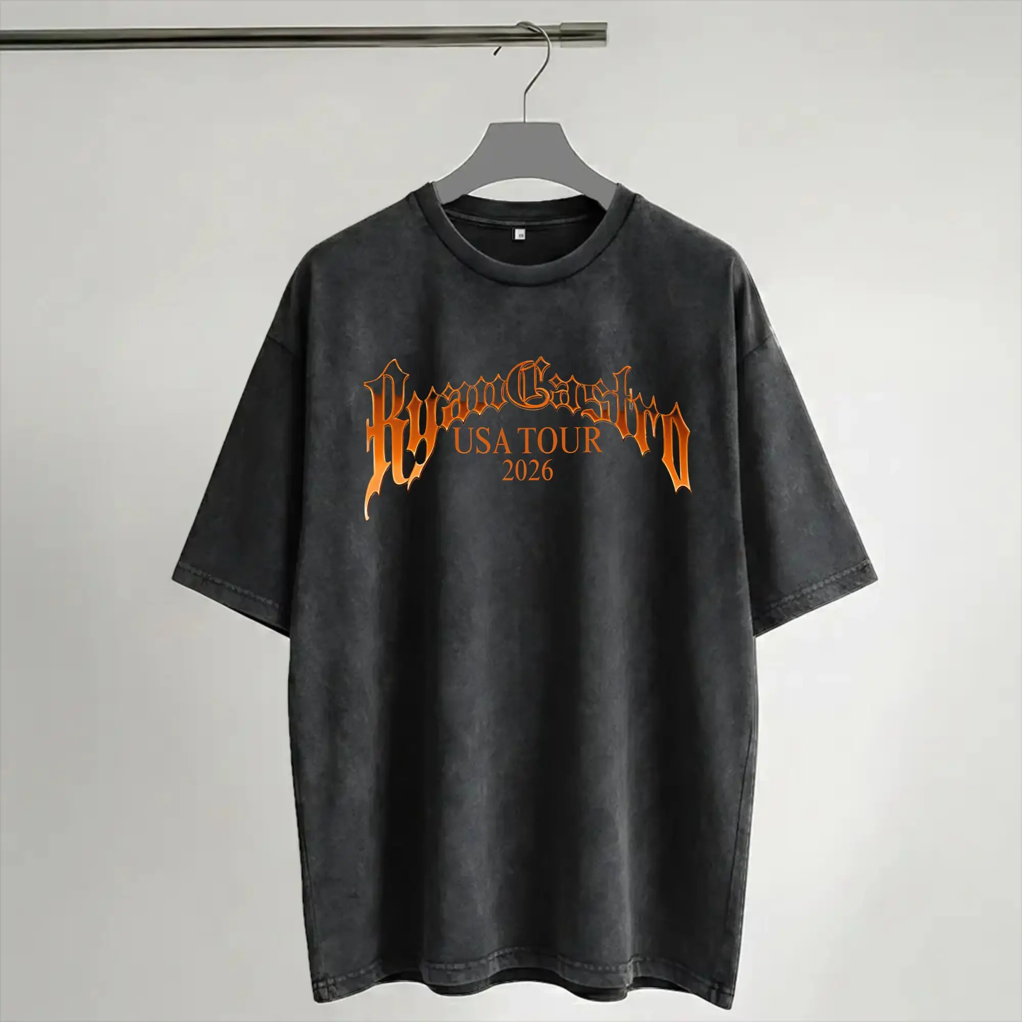 Summer  Ryan Castro Album Tour 2026 Washed T Shirts Merch Harajuku T-Shirt  for Men Women Tee