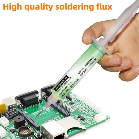 Original NC-559-ASM 10cc No Clean Flux for Soldering SMD BGA Reballing Soldering Flux